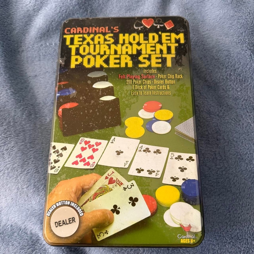 Cardinal's Texas Hold'em Tournament Poker Set